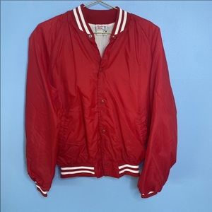 Vintage University Of Wisconsin-Madison Varsity Jacket.